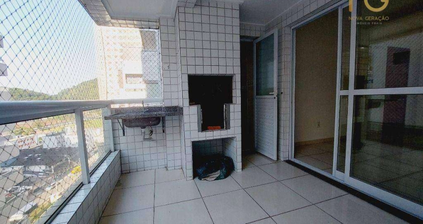 Apartamento com 2 dormitórios à venda, 87 m² por R$ 585.000,00 - Canto do Forte - Praia Grande/SP