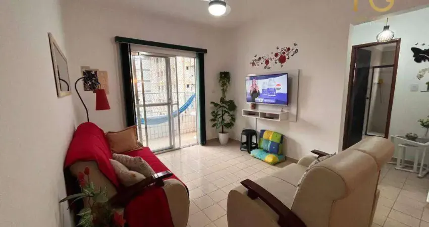 Apartamento com 1 dormitório à venda, 60 m² por r$ 310.000,00 - vila assunção - praia grande/sp