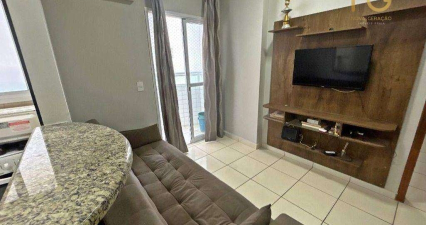 Apartamento com 1 dormitório à venda, 40 m² por R$ 299.000,00 - Boqueirão - Praia Grande/SP