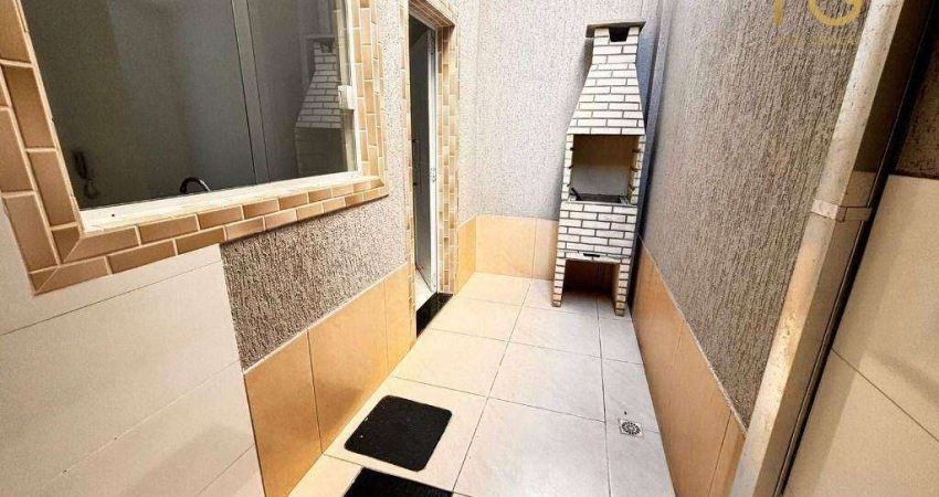 Casa com 2 dormitórios à venda, 55 m² por R$ 430.000,00 - Vila Assunção - Praia Grande/SP