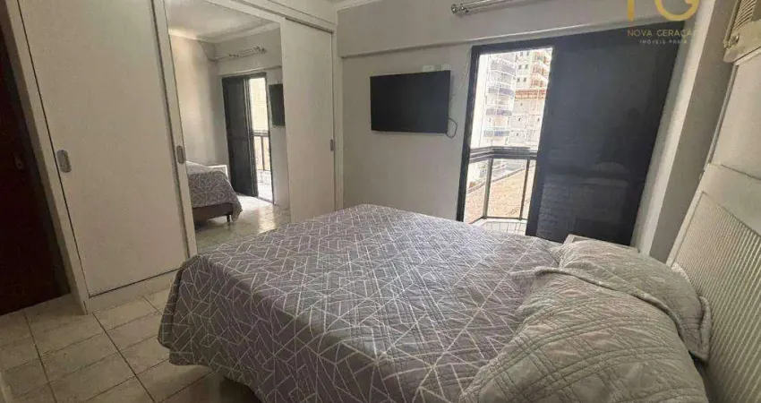 Apartamento com 1 dormitório à venda, 65 m² por R$ 350.000,00 - Canto do Forte - Praia Grande/SP