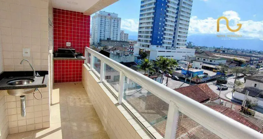 Apartamento com 2 dormitórios à venda, 64 m² por r$ 420.000,00 - aviação - praia grande/sp