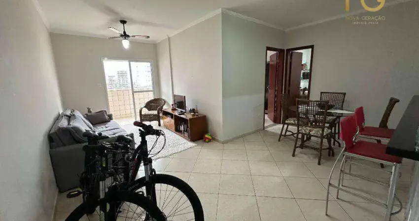 Apartamento com 1 dormitório à venda, 61 m² por R$ 329.000,00 - Vila Guilhermina - Praia Grande/SP