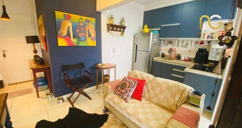 Apartamento com 2 dormitórios à venda, 66 m² por R$ 450.000,00 - Aviação - Praia Grande/SP