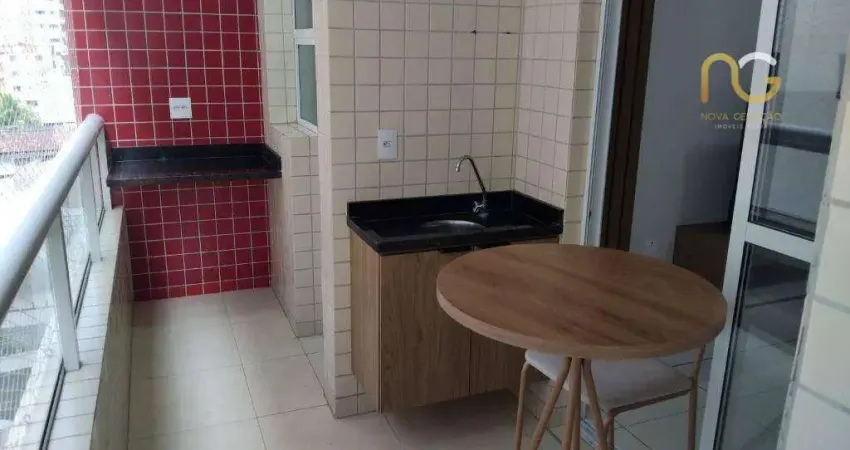 Apartamento 02 dormitorios 01 suite - aviação/praia grande-sp