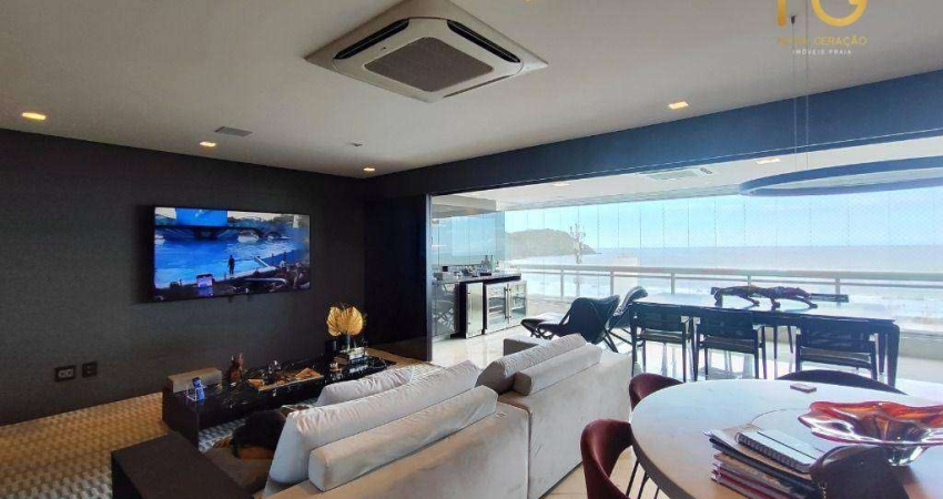 Apartamento com 3 dormitórios à venda, 250 m² por R$ 4.300.000,00 - Canto do Forte - Praia Grande/SP