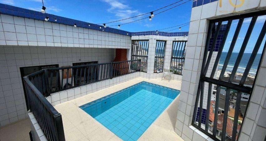 Cobertura com 2 dormitórios à venda, 156 m² por R$ 940.000,00 - Vila Assunção - Praia Grande/SP