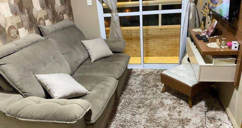 Apartamento com 1 dormitório à venda, 48 m² por R$ 320.000,00 - Aviação - Praia Grande/SP