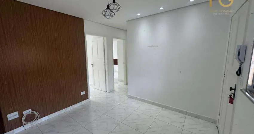 Apartamento com 2 dormitórios à venda, 42 m² por R$ 293.000,00 - Canto do Forte - Praia Grande/SP
