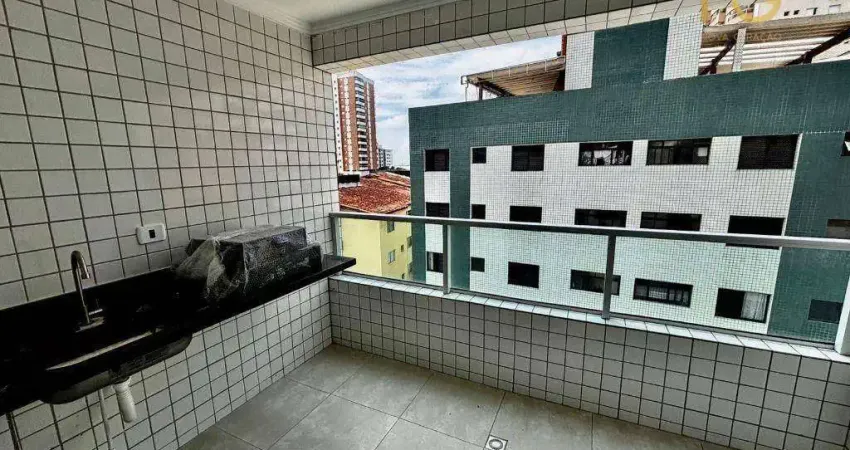 Apartamento com 2 dormitórios à venda, 70 m² por R$ 450.000,00 - Aviação - Praia Grande/SP
