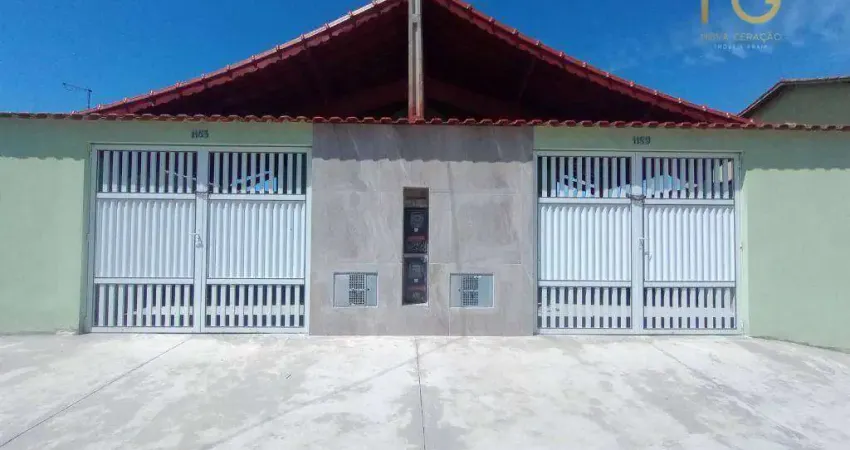 Casa com 2 dormitórios à venda, 76 m² por R$ 339.900,00 - Agenor de Campos - Mongaguá/SP