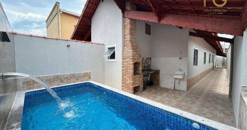 Casa com 3 dormitórios à venda, 95 m² por R$ 589.900,00 - Vila Vera Cruz - Mongaguá/SP