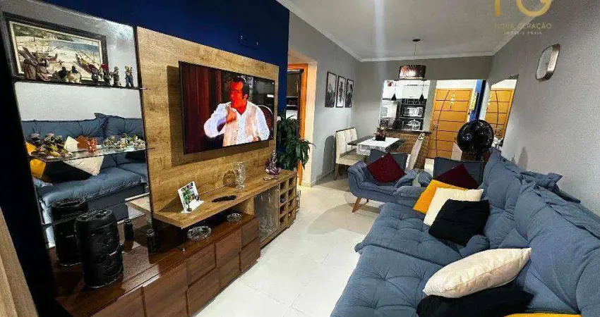 Apartamento à venda, 77 m² por R$ 635.000,00 - Canto do Forte - Praia Grande/SP