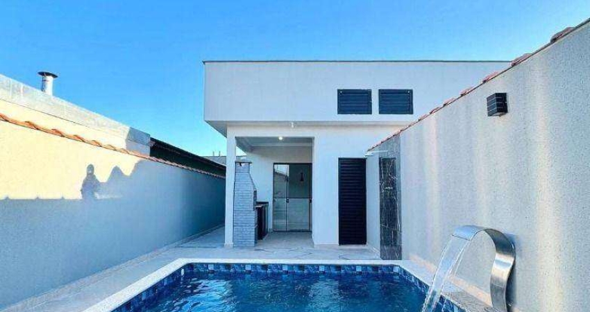 Casa com 2 dormitórios à venda, 70 m² por R$ 330.000,00 - Jussara - Mongaguá/SP