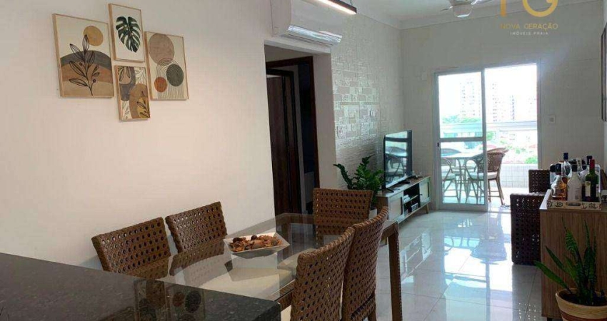 Apartamento com 2 dormitórios à venda, 69 m² por R$ 550.000,00 - Tupi - Praia Grande/SP