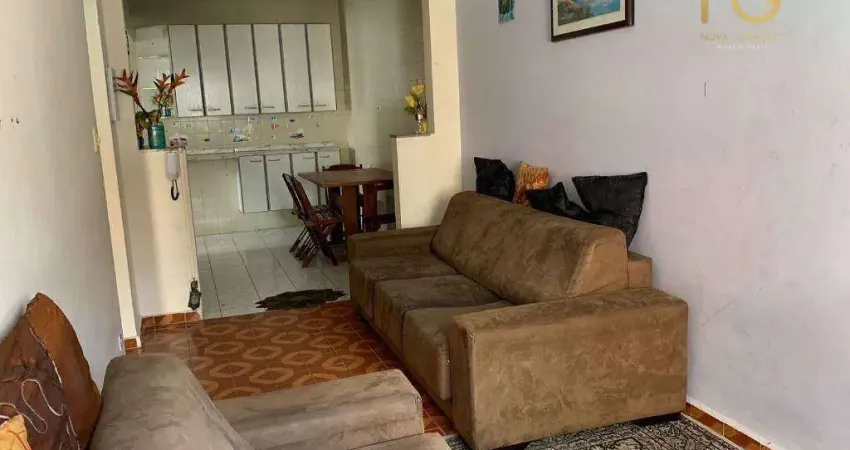 Apartamento com 1 dormitório à venda, 49 m² por r$ 259.000,00 - tupi - praia grande/sp