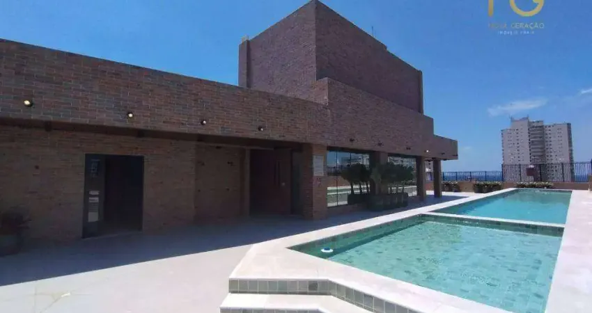 Apartamento novo !2 dormitórios à venda, 73 m² por R$ 587.000 - Aviação - Praia Grande/SP