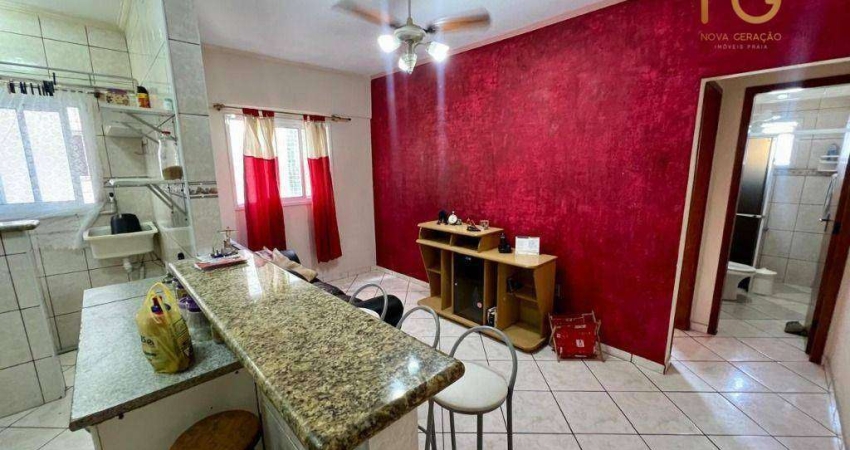 Apartamento com 1 dormitório à venda, 40 m² por R$ 230.000,00 - Vila Assunção - Praia Grande/SP