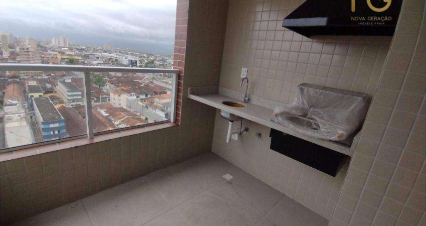 Apartamento com 2 dormitórios à venda, 62 m² por R$ 516.000,00 - Aviação - Praia Grande/SP