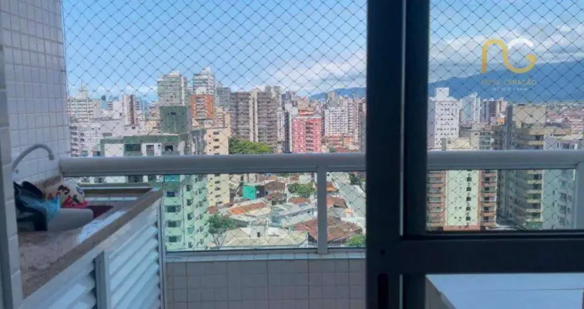 Apartamento com 2 dormitórios à venda, 89 m² por r$ 640.000,00 - tupi - praia grande/sp