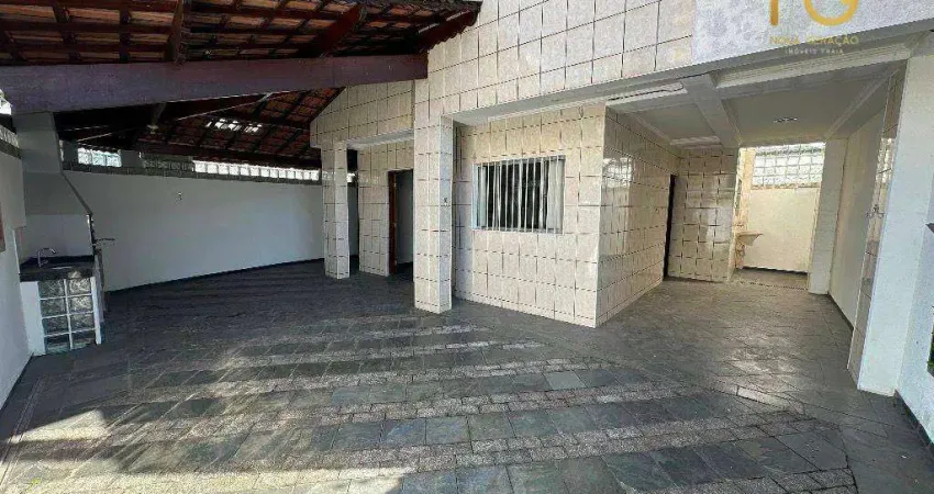 Sobrado com 3 dormitórios à venda, 139 m² por R$ 550.000,00 - Aviação - Praia Grande/SP