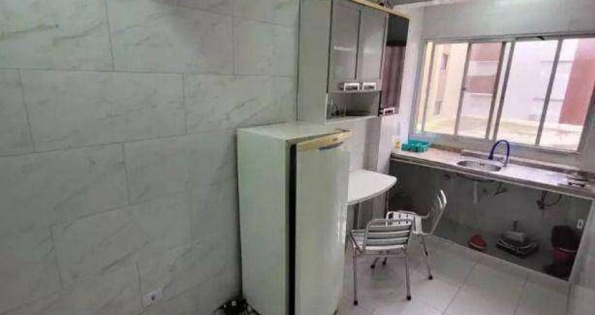Apartamento com 1 dormitório à venda, 45 m² por R$ 260.000,00 - Canto do Forte - Praia Grande/SP