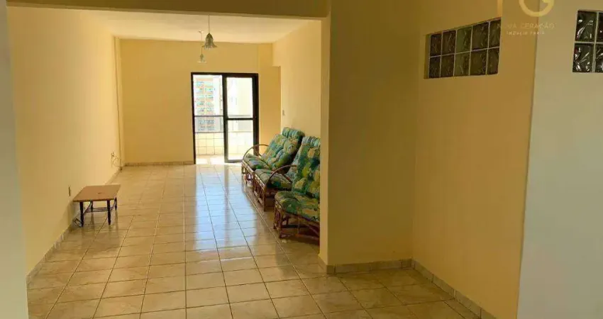 Apartamento com 3 dormitórios à venda, 147 m² por R$ 585.000,00 - Tupi - Praia Grande/SP