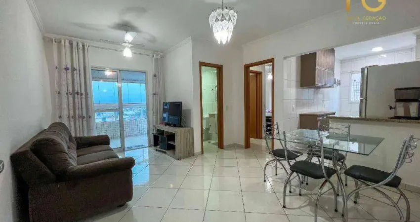 Apartamento com 1 dormitório à venda, 55 m² por R$ 345.000,00 - Aviação - Praia Grande/SP