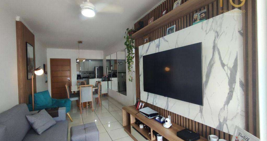 Apartamento com 2 dormitórios à venda, 82 m² por R$ 520.000,00 - Tupi - Praia Grande/SP