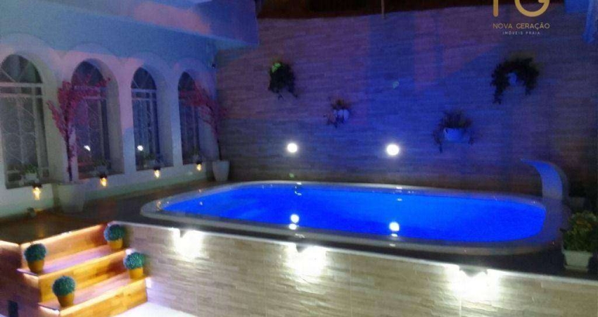 Sobrado com 3 dormitórios à venda, 125 m² por R$ 980.000,00 - Boqueirão - Praia Grande/SP