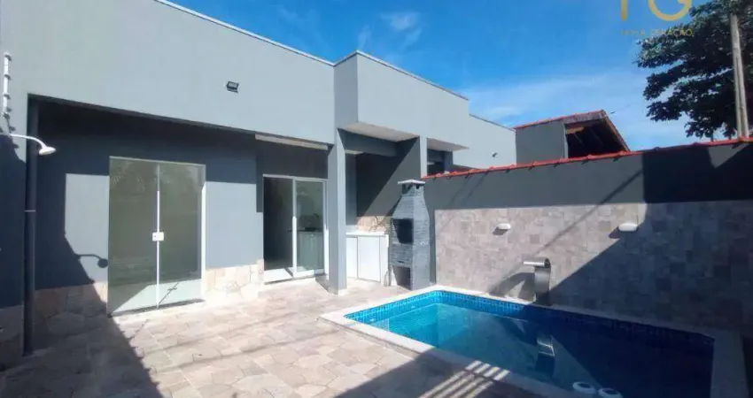 Casa com 2 dormitórios à venda, 61 m² por R$ 420.000,00 - Jussara - Mongaguá/SP