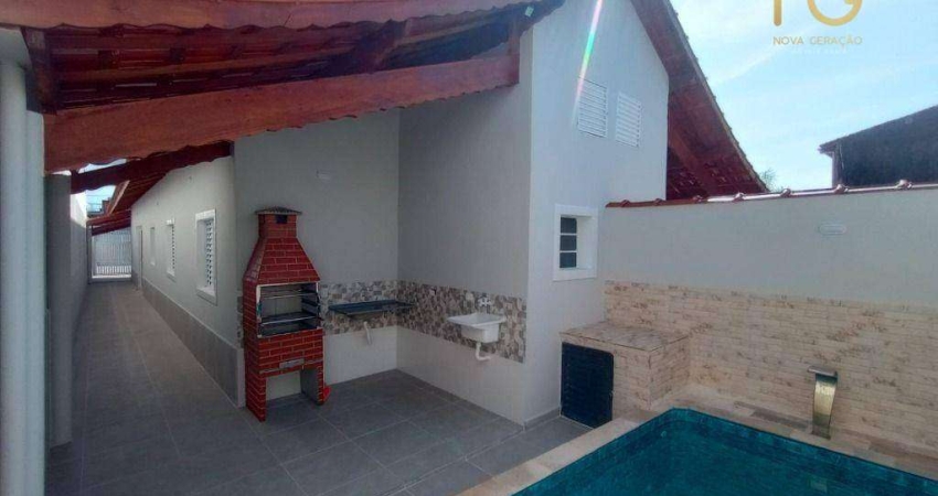 Casa com 2 dormitórios à venda, 76 m² por R$ 375.900,00 - Balneario Oceanópolis - Mongaguá/SP