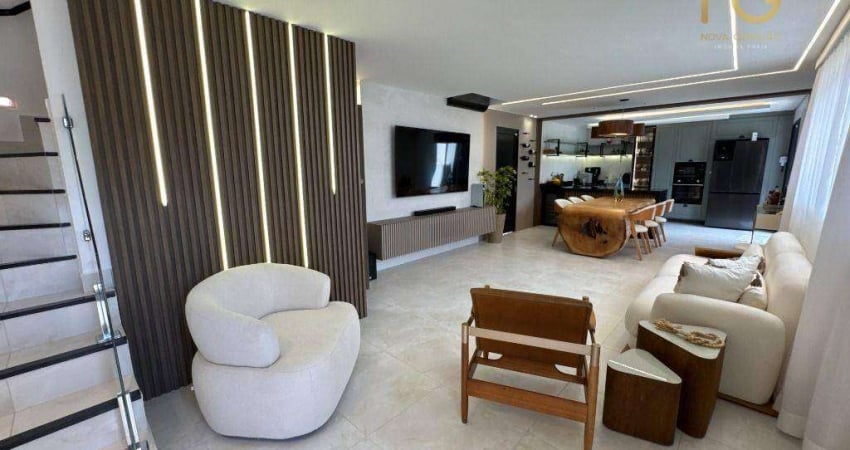 Sobrado com 3 dormitórios à venda, 140 m² por R$ 1.499.000,00 - Vila Guilhermina - Praia Grande/SP