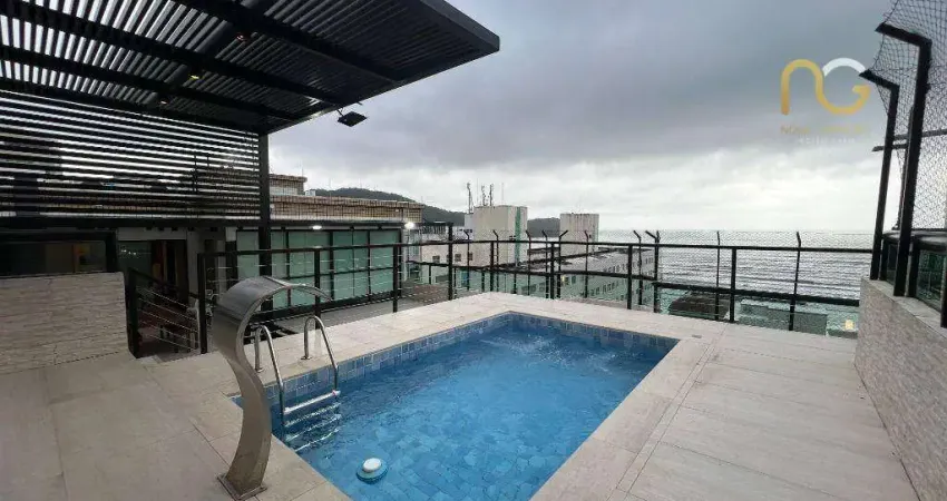 Cobertura com 3 dormitórios à venda, 257 m² por R$ 4.500.000,00 - Canto do Forte - Praia Grande/SP