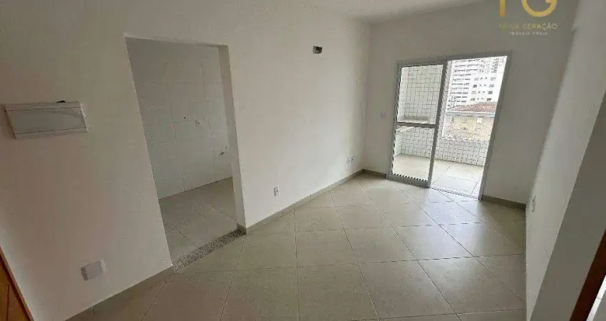 Apartamento com 1 dormitório à venda, 49 m² por r$ 345.000,00 - vila assunção - praia grande/sp