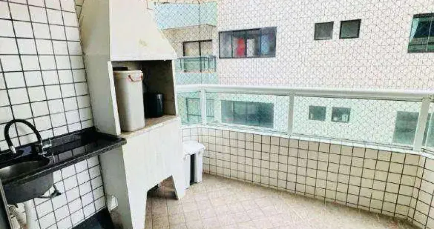 Apartamento com 2 dormitórios à venda, 80 m² por r$ 510.000,00 - vila guilhermina - praia grande/sp