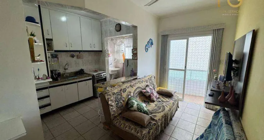 Apartamento com 1 dormitório à venda, 40 m² por R$ 250.000,00 - Mirim - Praia Grande/SP