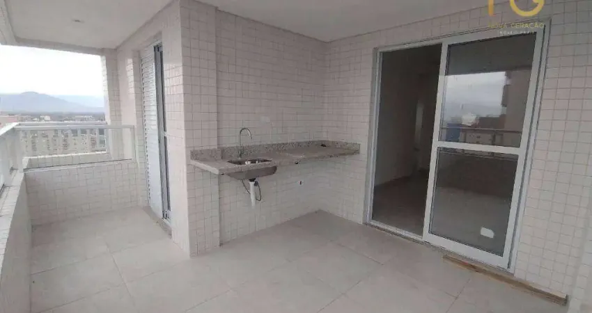 Apartamento com 2 dormitórios à venda, 86 m² por R$ 533.000,00 - Aviação - Praia Grande/SP