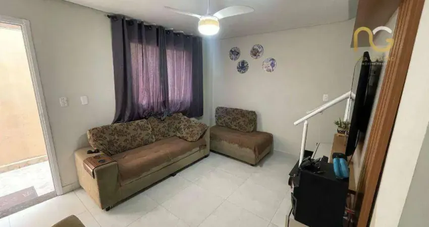 Casa com 2 dormitórios à venda, 58 m² por R$ 375.000,00 - Aviação - Praia Grande/SP