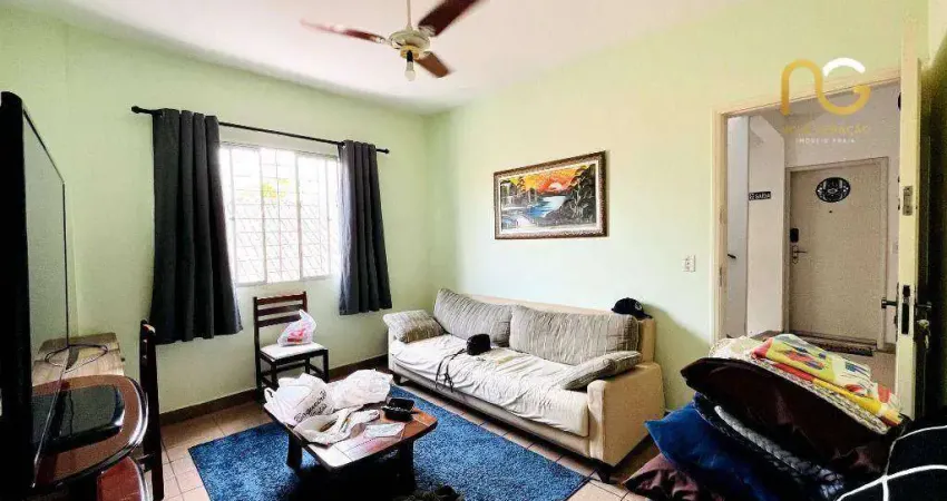 Apartamento com 1 dormitório à venda, 72 m² por R$ 245.000,00 - Canto do Forte - Praia Grande/SP