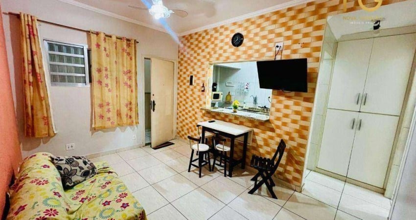 Kitnet com 1 dormitório à venda, 35 m² por R$ 215.000,00 - Boqueirão - Praia Grande/SP