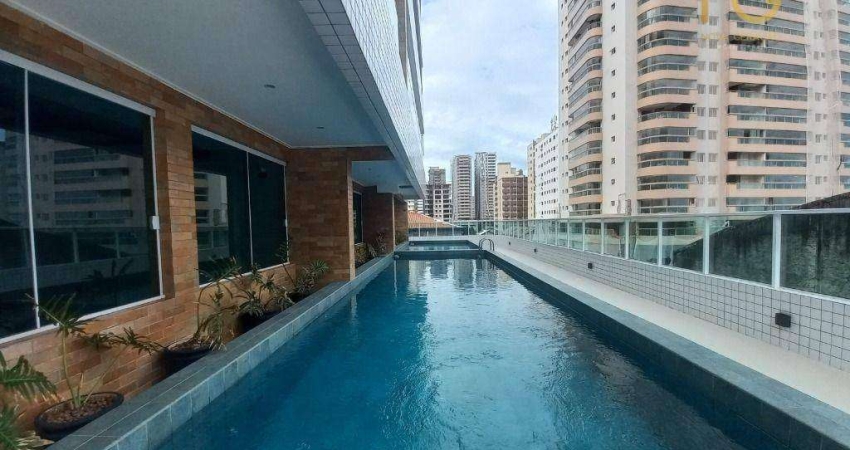 Apartamento com 3 dormitórios à venda, 126 m² por R$ 1.172.000,00 - Aviação - Praia Grande/SP
