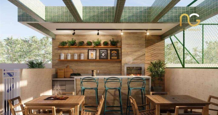 Apartamento com 2 dormitórios à venda, 81 m² por R$ 550.000,00 - Aviação - Praia Grande/SP