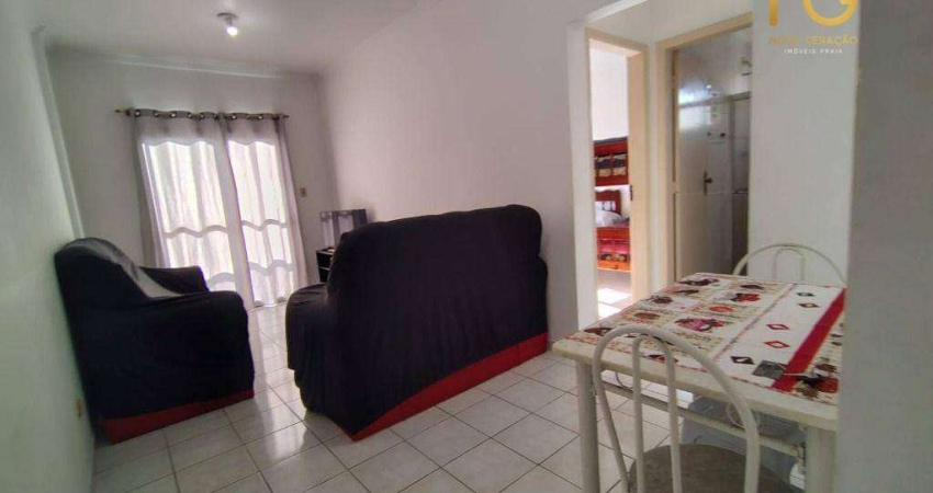 Apartamento com 1 dormitório à venda, 50 m² por R$ 275.000,00 - Tupi - Praia Grande/SP