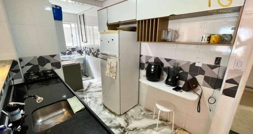 Apartamento com 1 dormitório à venda, 44 m² por R$ 240.000,00 - Vilamar - Praia Grande/SP