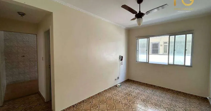 Apartamento com 1 dormitório à venda, 44 m² por r$ 240.000,00 - vila guilhermina - praia grande/sp