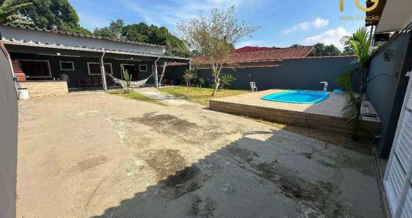 Casa com 2 dormitórios à venda, 60 m² por R$ 320.000,00 - Balneário Itaoca - Mongaguá/SP