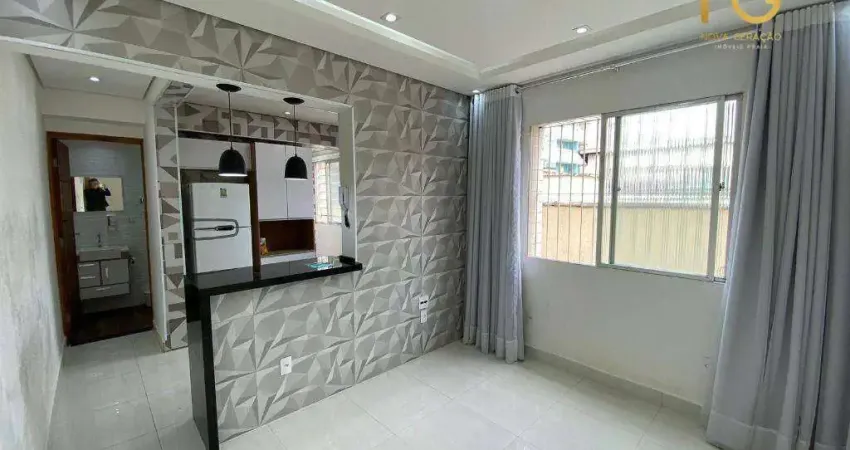 Apartamento piso terreo - 01 dormitorio - Boqueirão/Praia Grande-SP