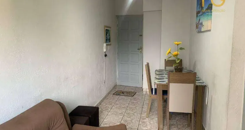 Apartamento com 1 dormitório à venda, 55 m² por R$ 235.000,00 - Tupi - Praia Grande/SP