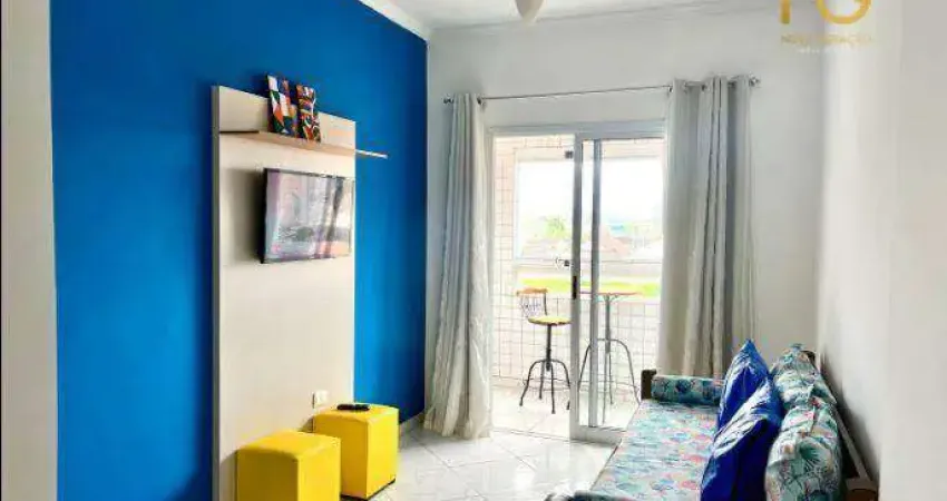 Apartamento com 1 dormitório à venda, 44 m² por R$ 245.000,00 - Vila São Paulo - Mongaguá/SP